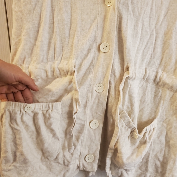 LOFT Lounge Cardigans Beige oversized - Picture 3 of 9